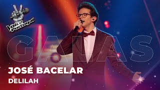 José Bacelar  quotDelilahquot  Gala  The Voice Portugal 2023 [upl. by Oal]