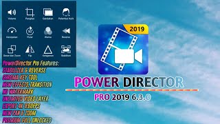 PowerDirector Pro Mod Apk 630 New  PowerDirector Mod Full Unlocked 630 [upl. by Cheri214]