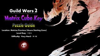 GW2 Matrix Cube Key Puzzle Guide Secret Boss [upl. by Anytsirhc]