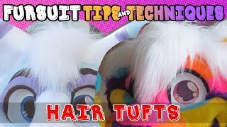 Fursuit TipsampTechniques Hair Tufts [upl. by Hafinah]