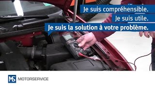 Contrôle des débitmètres dair massique  Motorservice Group [upl. by Ledeen]