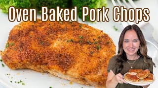 Best Oven Baked Pork Chops Recipe [upl. by Acirahs343]