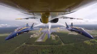 Ready Break View From The Lead Blue Angel [upl. by Kimber]