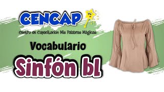 VOCABULARIO SINFON BL fonemas [upl. by Schweiker452]