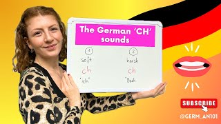 How to PRONOUNCE the German CH sounds 👄🇩🇪 STEP BY STEP Guide [upl. by Tonia]