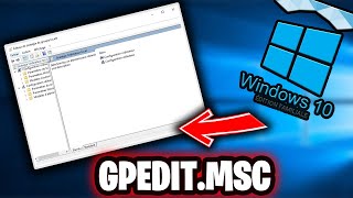 AVOIR GPEDITMSC SUR WINDOWS 1011 FAMILLEUNILINGUE 2021 [upl. by Sackman]