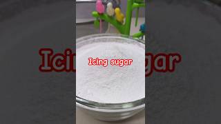 How To Make Icing Sugar At Home 2 ingredients only shorts [upl. by Ysteb570]