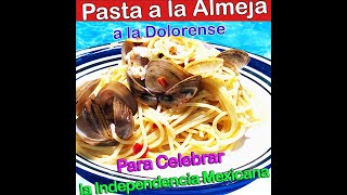 Spaghetti allé Vongole Bianco a la Dolorense Aviso Previo  shorts [upl. by Gabey]