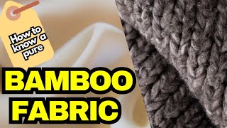 Bamboo Fabric production methods VISCOSE vs LYOCELL [upl. by Casey]