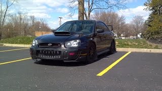 04 Subaru WRX STI Invidia N1 ExhaustTest Drive [upl. by Laohcin685]