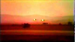 F4 Phantoms takeoff at dusk Osan AB Korea [upl. by Asa]