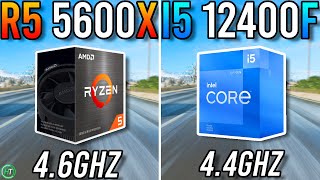 Ryzen 5 5600X vs i5 12400F  Any Difference [upl. by Arette]