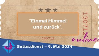 Gottesdienst an Christi Himmelfahrt 2024 [upl. by Ettelrats]