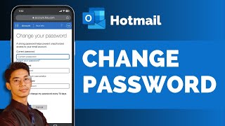 How To Change Hotmail Account Password 2024 [upl. by Attayek]