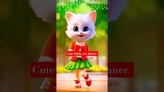 Sajna ve sajna cute cat baby dance cartoon video 3d cartoon video cutemoments funny cat dance [upl. by Orimar]