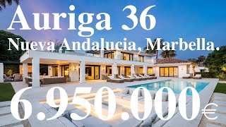 Auriga 36  Frontline Golf  Las Brisas Nueva Andalucia  MARBELLA JustListed Golf Marbella [upl. by Fiorenze]