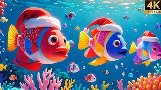 Dream AQUARIUM 4K UHD 🐠 Tranquil Water Views for Stress Relief And Relax Sleep 🐠 4K Video ULTRA HD [upl. by Eirotal]