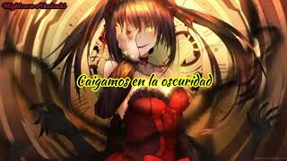 Nightcore  Darkside  Alan Walker cover españolLyrics [upl. by Anivram]