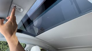 Tesla Model Y Sunshade Retractable Motorized NOW Available [upl. by Maryn244]