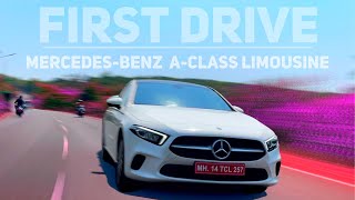 MercedesBenz AClass Limousine Sedan First Drive  A List of Flauntworthy Features [upl. by Silohcin627]