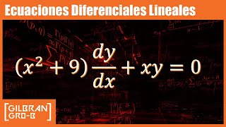 Ecuación diferencial lineal  Ejercicio 3 [upl. by Noy]