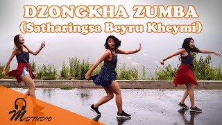 DZOMBA  Satharingsa Beyru Kheymi  Rain Dance  Dzongkha Zumba Bhutan [upl. by Vitia]