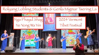 Nga Phayul Shag Ne Yong Wa Yin  Tibetan Music  2024 Vermont Tibet Festival  Burlington VT [upl. by Annoerb333]