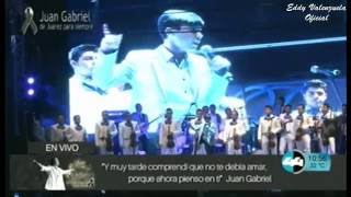 Eddy Valenzuela   Participación Especial en Homenaje Juan Gabriel [upl. by Eidnar740]