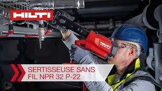 Avantages de la sertisseuse sans fil Nuron NPR 32 P22 [upl. by Thom]