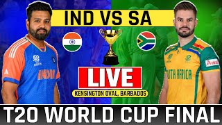 Live Match India Vs South Africa T20 World Cup Final  Ind Vs Sa Final Weather Update  Live Cricket [upl. by Fanchon908]