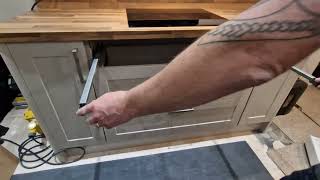 Wren kitchen drawer removal and refit the easy way  2024 new install [upl. by Eelnyl]