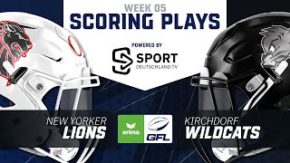 New Yorker Lions vs Kirchdorf Wildcats  Highlights  ERIMA GFL 5 Spieltag  SDTV Football [upl. by Vita]