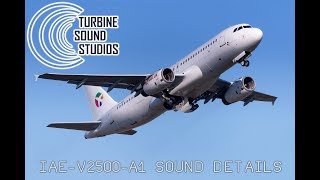 TSS  A320231 IAEV2500A1 Sound details [upl. by Darom]