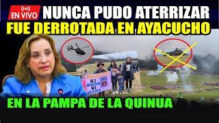 ¡UN ROTUNDO FRACASO🚨 Dina Boluarte no viajó por el bicentenario de la Batalla de Ayacucho [upl. by Viveca]