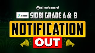 SIDBI Grade A amp B 2024 Detailed Notification Out  All Details  Jay Sir [upl. by Ennaitsirhc912]