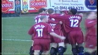 Stockport County 12 Oldham Athletic at Edgeley Park  2003 [upl. by Nilla]