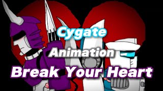 MTMTE Cygate  Break Your Heart Animation Meme [upl. by Bertelli]