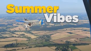 Summer Microlight Flying [upl. by Weisbrodt]