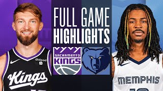 KINGS at GRIZZLIES  FULL GAME HIGHLIGHTS  December 31 2023 [upl. by Guthrey945]