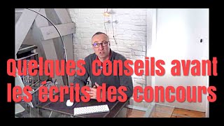 Quelques conseils avant les écrits des concours XENSMinesCentrale CCPE3A [upl. by Fedirko885]