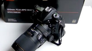 The Angry Photographer LENS REVIEW SIGMA 150mm f28 MACRO with OS [upl. by Mariana]