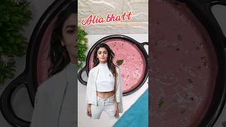 Alia Bhatt Salad video 🥑🥬Celebrity Fitness Hack shorts celebrity [upl. by Ominorej805]