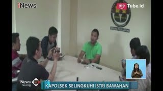 Ponsel Disadap Anggota Kapolsek Kepergok Selingkuh dengan Istri Rekannya  iNews Siang 0803 [upl. by Wagner]