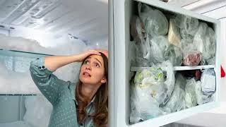 Why Does a FrostFree Fridge Build Up Ice in the Freezer Causes and Solutions Explained [upl. by Otter212]