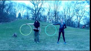 Electric Forest 2015 Hoop Troupe Audition  Mike and Tyler [upl. by Bluh]