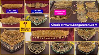 From 22 gms Gold Chokers amp From 1386 gms Gold Full Vaddanams  lightweightvaddanam chokersgold [upl. by Erasmus]