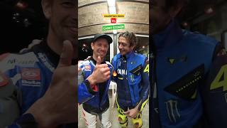 MOMEN VALENTINO ROSSI BERTEMU CASEY STONER shortvideo viralvideo songs vr46 motogp legends [upl. by Nyletac23]