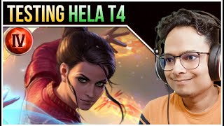 WORLDS FIRST HELA T4 🚨LIVE TESTING🚨  marvel future fight [upl. by Redyr]