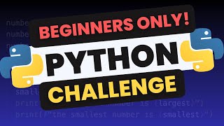 EASY MODE Python Coding Challenge Beginners Only [upl. by Arihas]