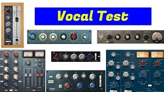 Neve 1073 Eq Plugin Comparison  Plugin Shootout  Vocal  VST Plugins [upl. by Henley487]